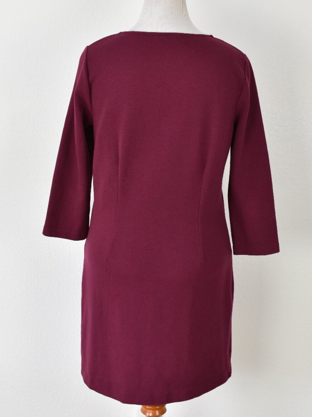 Boden Anita Ottoman Tunic Ribbed Shift Dress - 12 - Picture 7 of 9
